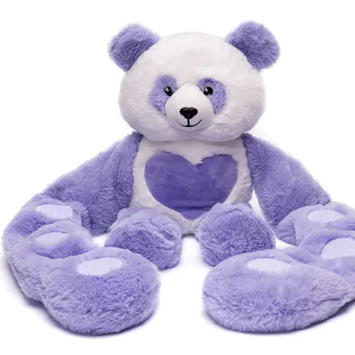 miś obciążeniowy panda przytulanka sensoryczna