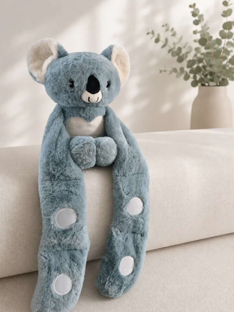 Koala obciążeniowa Malubaj 2 kg - miś obciążeniowy dla dziecka do przytulania i wyciszenia