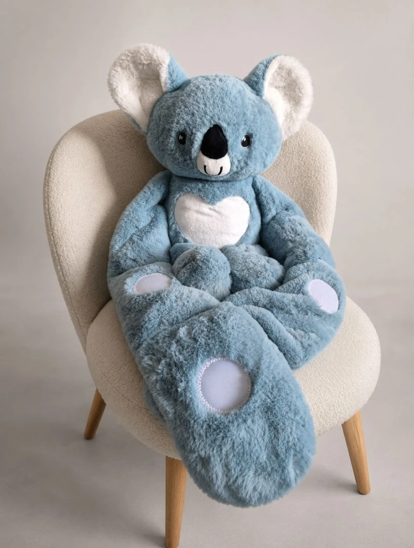 Miś sensoryczny obciążeniowy Koala dla dziecka - wsparcie wyciszenia i regulacji napięcia