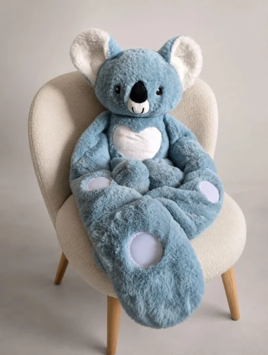 Miś sensoryczny obciążeniowy Koala dla dziecka - wsparcie wyciszenia i regulacji napięcia
