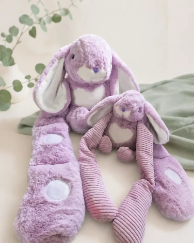 Królik Bajusia DUO 2 kg i 1,4 kg - króliki obciążeniowe dla dzieci Malubaj