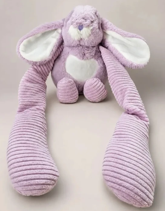 Królik obciążeniowy Bajusia 1,4 kg marki Malubaj, sensoryczna przytulanka dla dzieci