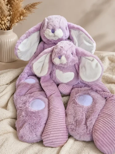 Królik Bajusia DUO 2 kg i 1,4 kg - króliki obciążeniowe dla dzieci Malubaj
