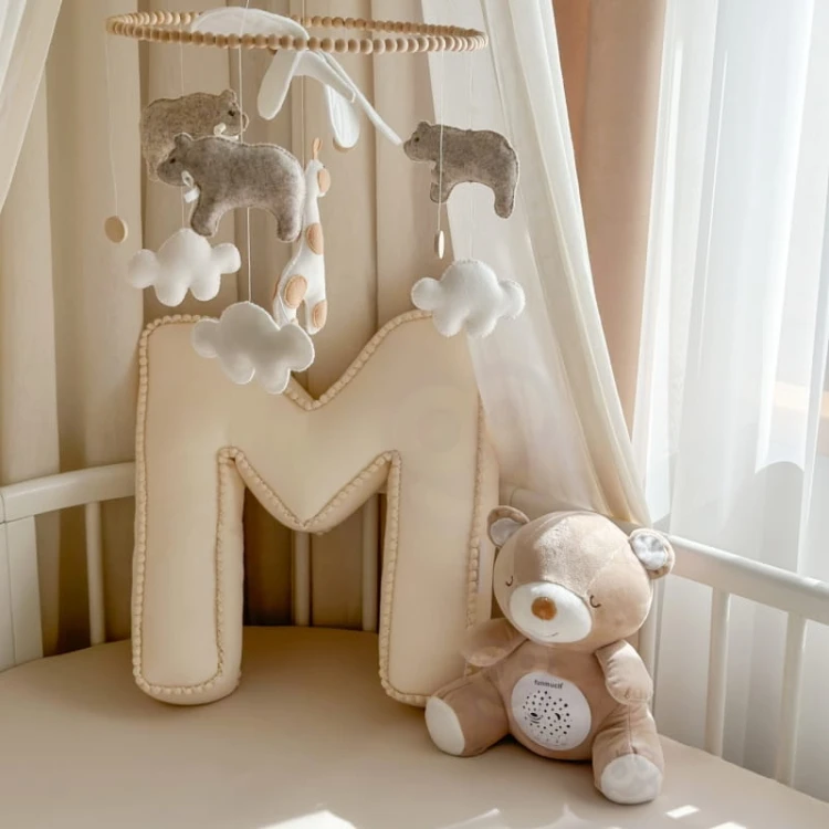 WOOPIE BABY Przytulanka Usypiacz Projektor 2w1 Miś - 10 Kołysanek