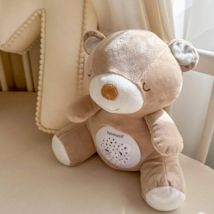 WOOPIE BABY Przytulanka Usypiacz Projektor 2w1 Miś - 10 Kołysanek