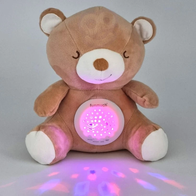WOOPIE BABY Przytulanka Usypiacz Projektor 2w1 Miś - 10 Kołysanek